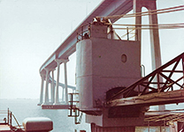 Going Under Coronado Bridge